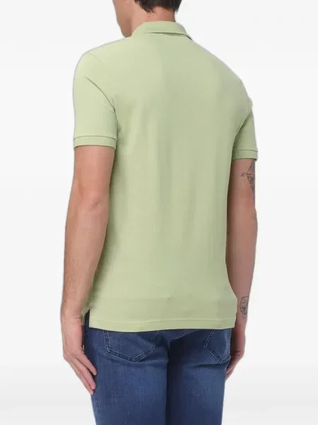 Tricou polo Lacoste verde
