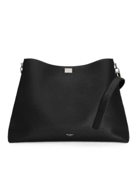 Torba Dolce And Gabbana skórzana czarna