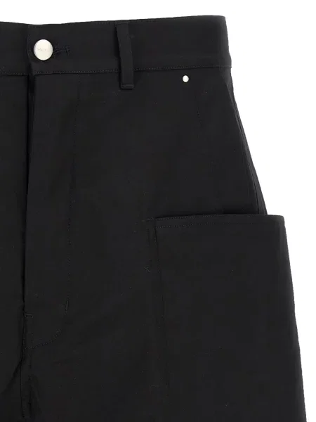 Pantaloni scurți cargo Rick Owens negru