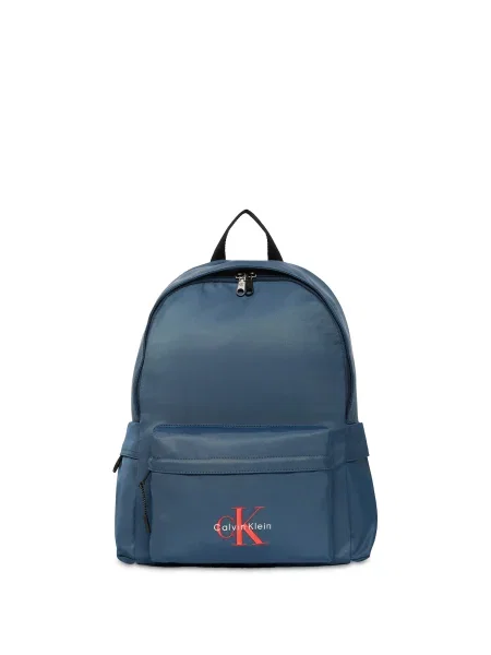 Calvin Klein Rucsac Bold Round Backpack Bleumarin alb