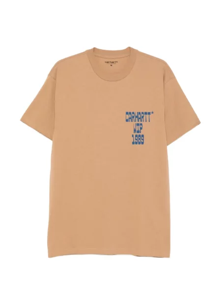 Tricou Carhartt Wip cu imagine maro