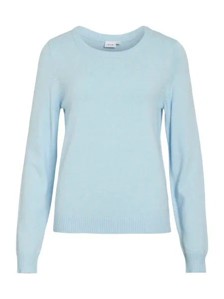 VILA Pulover VIRIL deschis albastru
