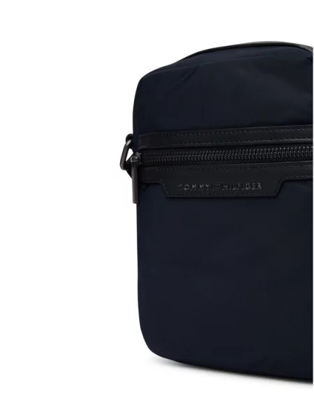 Tommy Hilfiger Maža rankinė Th Nylon Mini Reporter Tamsiai mėlyna