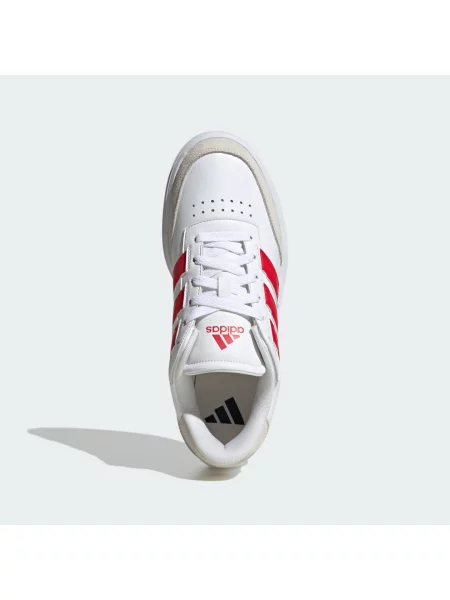 ADIDAS SPORTSWEAR Tenisky Courtblock béžová / červená bílá
