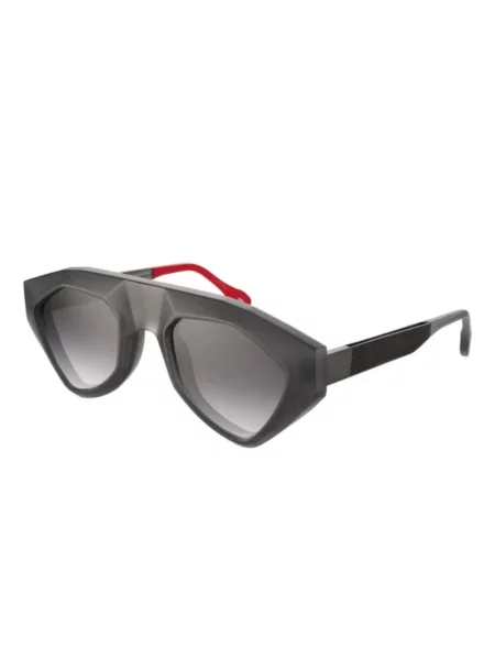 Ochelari de soare Vysen Eyewear cu imprimeu geometric gri