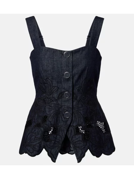 Top Veronica Beard albastru