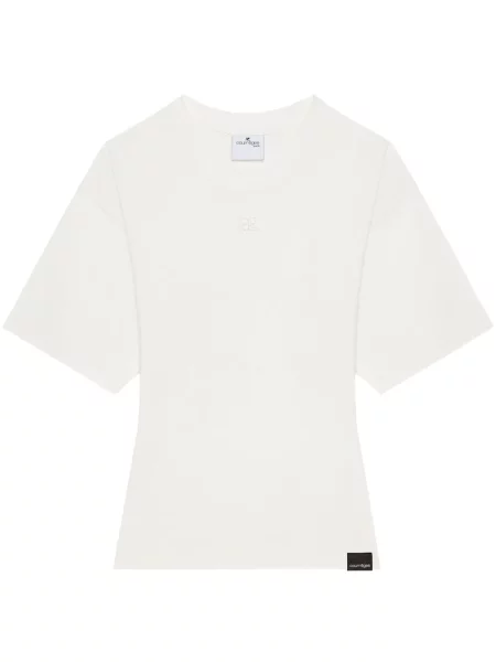 Tricou Courreges alb