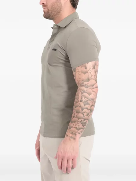 Tricou polo Rrd cu buzunare aplicate verde