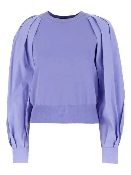 Bluzka Juun.j plisowana fioletowa