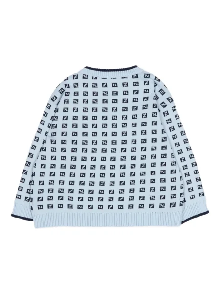 Bluza dziecięca Fendi niebieska