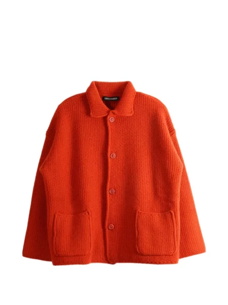 Cardigan Casey Casey tricotate chunky roșu