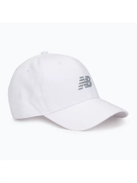 Kšiltovka New Balance 6 Panel Structured Snapback white bílá