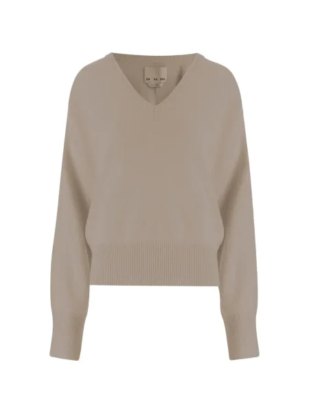 Pulover Sa Su Phi din cașmir cu decolteu în V