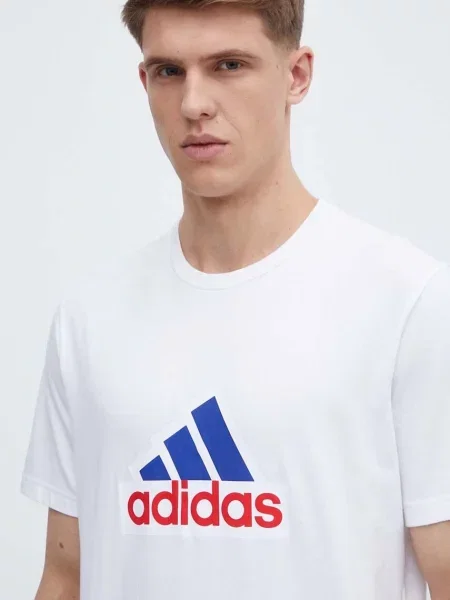 Kratka majica adidas bela