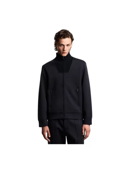 Bluza rozpinana Emporio Armani niebieska
