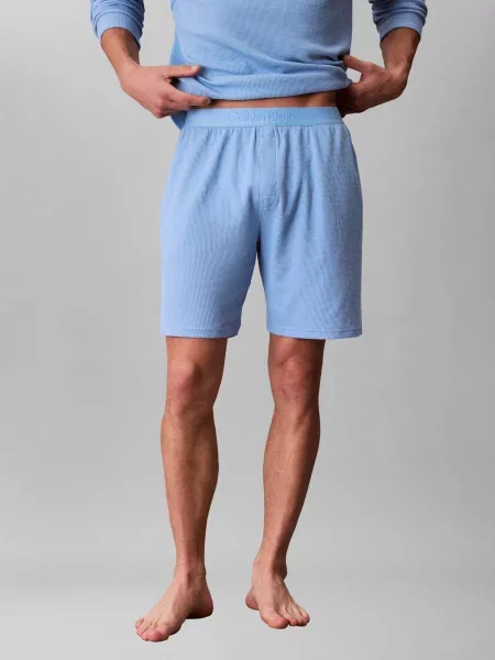 Calvin Klein Underwear Pantaloni scurți de pijama albastru