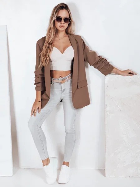Spodnie jeansowe skinny Dstreet szare