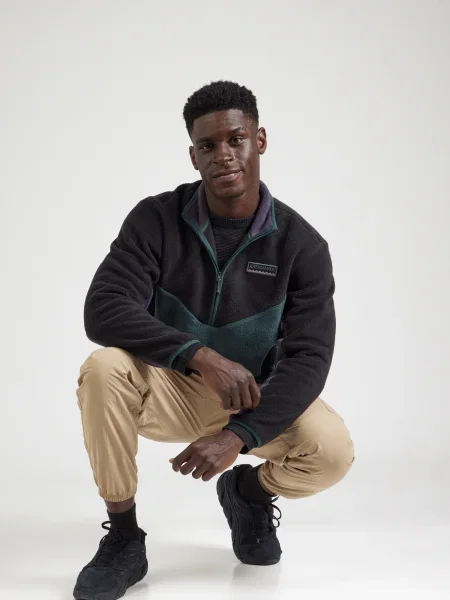 Kathmandu Pulovere sport HERITAGE verde smarald negru