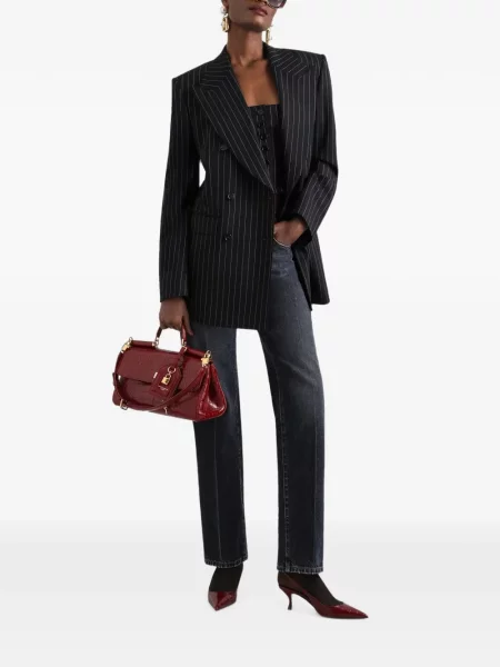 Vestă Dolce & Gabbana de lână negru