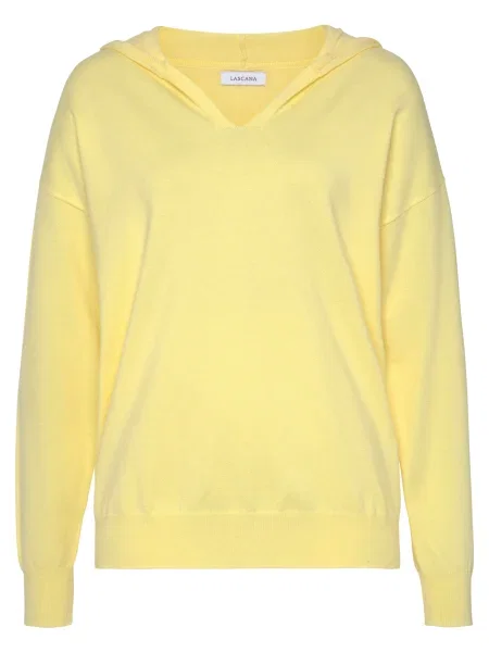 LASCANA Pulover deschis galben