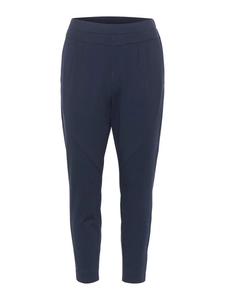 Cream Pantaloni cutați Anett închis albastru