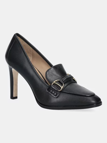 Lauren Ralph Lauren pantofi de piele Tasha Tl negru