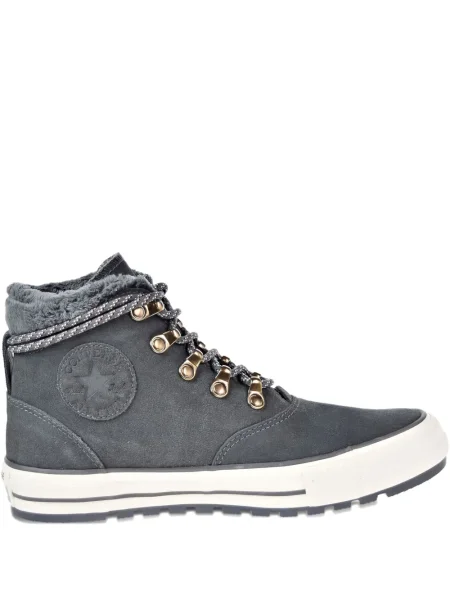 Бягане slip-on маратонки Converse Chuck Taylor All Star на платформе черно