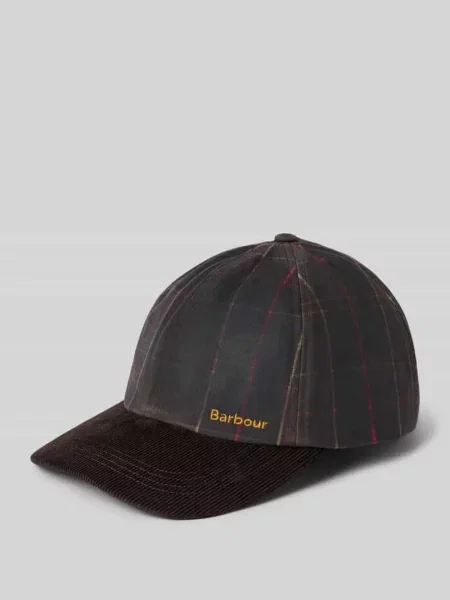 Barbour czapka z daszkiem zielona