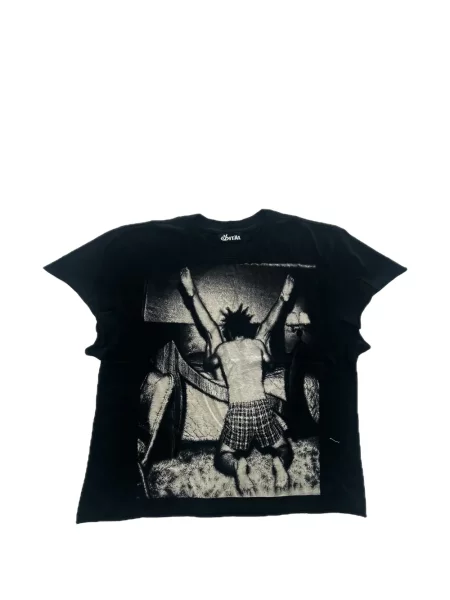 Tricou Stadium Goods® cu imagine negru