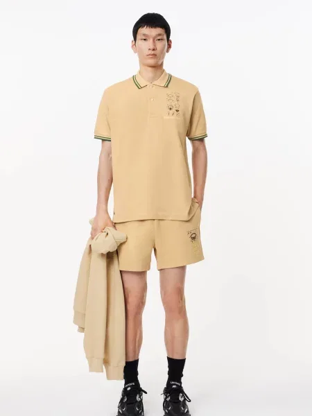Поло Lacoste бежеве