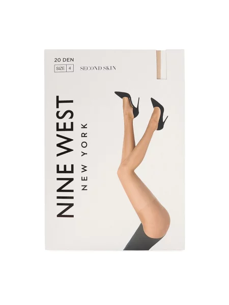 Rajstopy Nine West beżowe