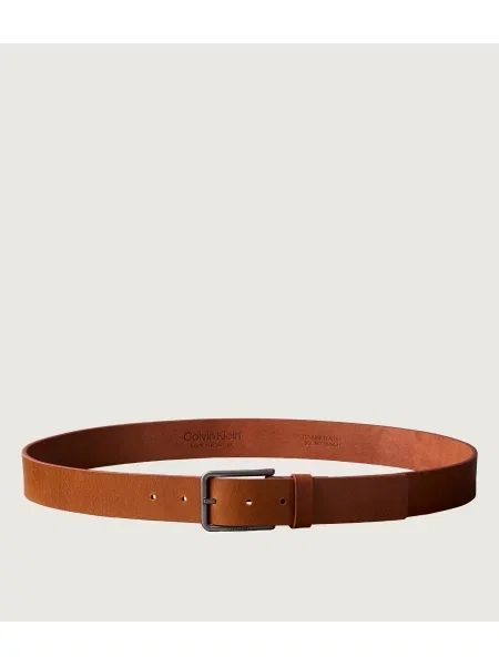 Bőr öv Calvin Klein barna