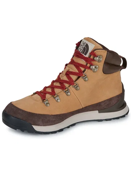 Pánske trekové topánky The North Face Back To Berkeley IV Leather WP almond butter/demitasse brown hnedá