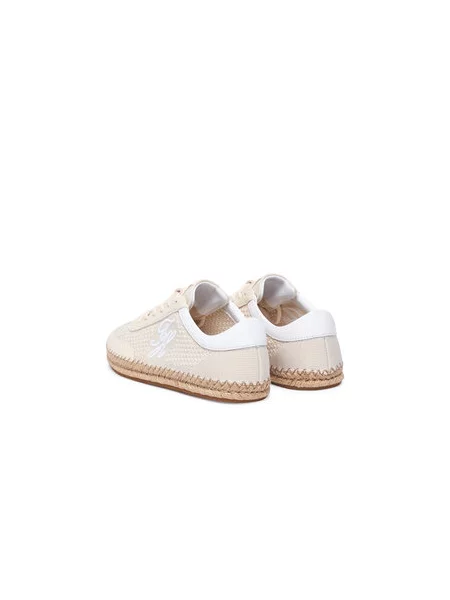 Tommy Hilfiger Espadrilės Th Heritage Rope Sneaker Smėlio balta
