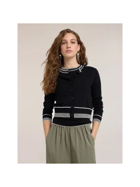 Sweter Motivi czarny