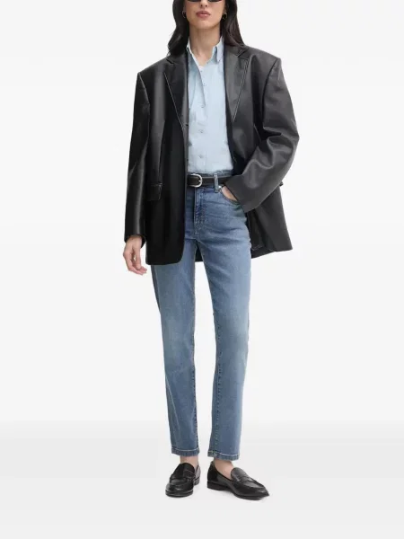 Blugi Benetton cu 5 buzunare albastru