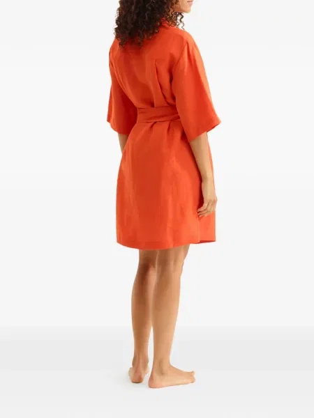 Rochie tip cămașă Eres de costum roșu
