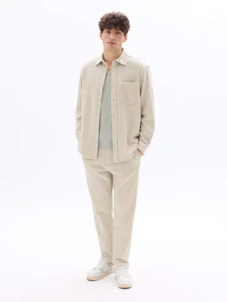Pantaloni Celio bej