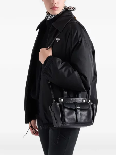 Shopper kabelka Prada čierna