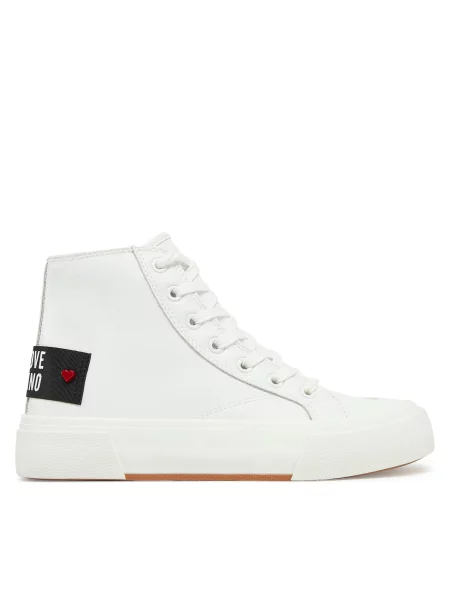 Sneakers LOVE MOSCHINO λευκό