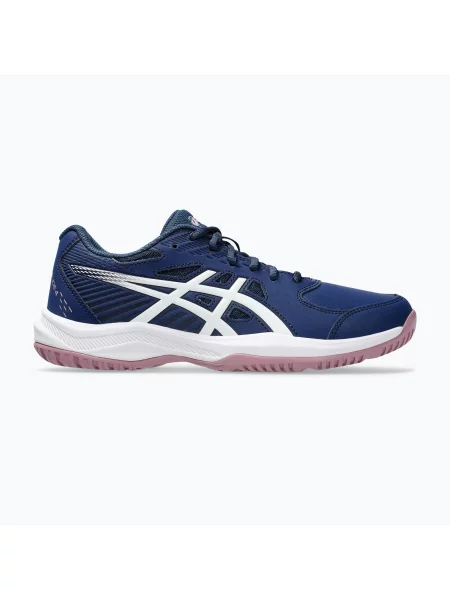 Încălțăminte de tenis pentru femei ASICS Court Slide 4 W independence blue/white alb
