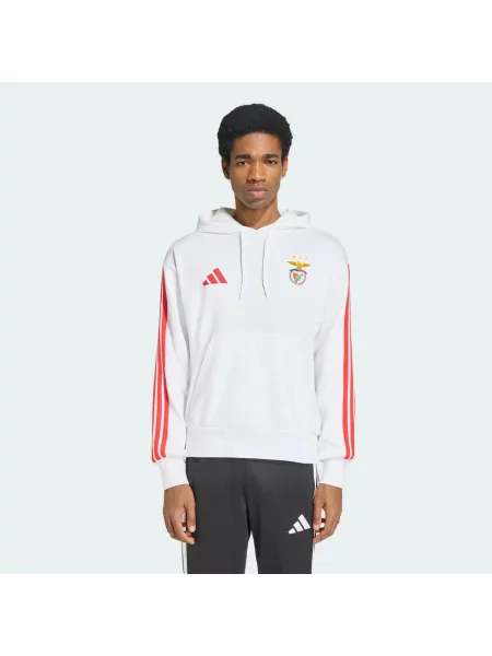 Bluza z kapturem SL Benfica DNA biała