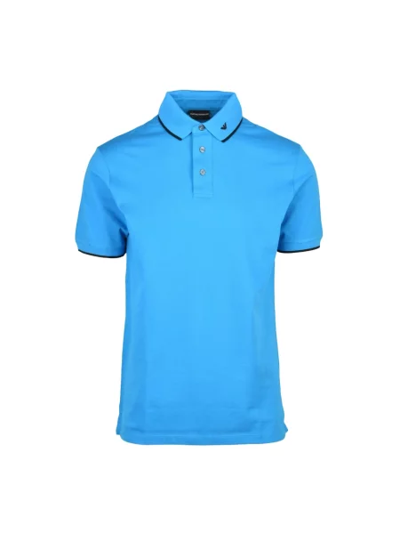 Koszulka polo Emporio Armani niebieska