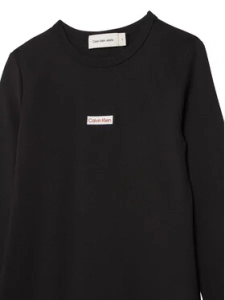 Každodenní šaty Calvin Klein Jeans černé