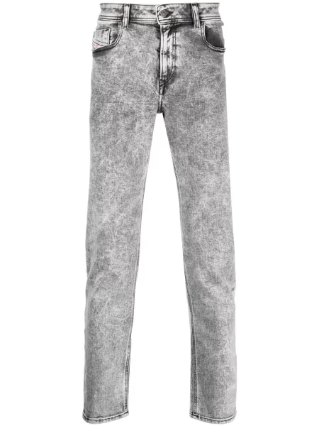 Blugi skinny Diesel skinny fit gri