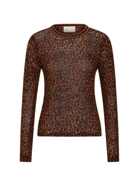Top The Upside cu imagine cu model leopard maro