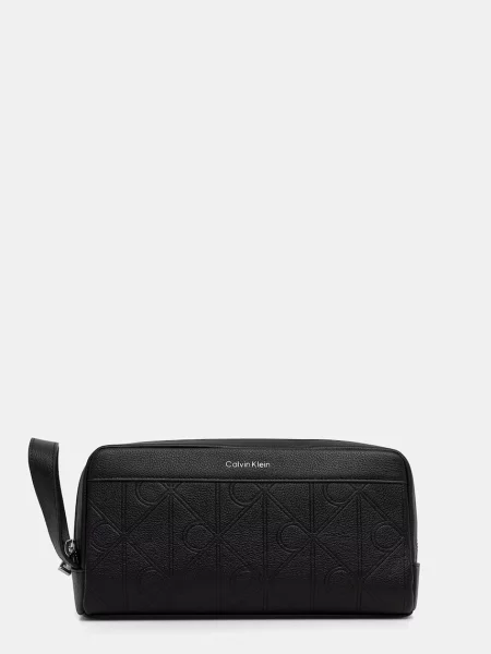 Geantă Calvin Klein din piele negru