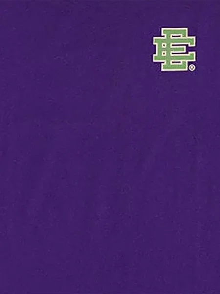 Tricou Eric Emanuel cu imagine violet