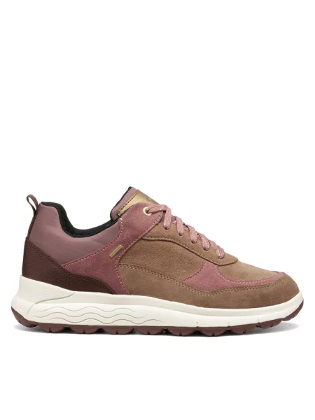 Geox Sneakersy D Spherica B Abx brązowy