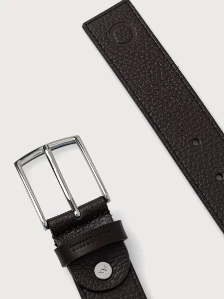 Trussardi curea pentru bărbați din piele maro